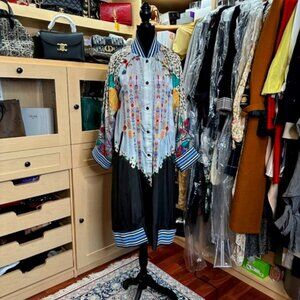 Johnny Was Size M Reversible Bottom Down Coat/Dress